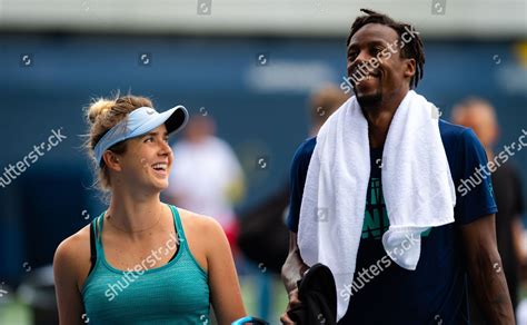 Elina Svitolina Ukraine Boyfriend Gael Monfils Editorial Stock Photo ...