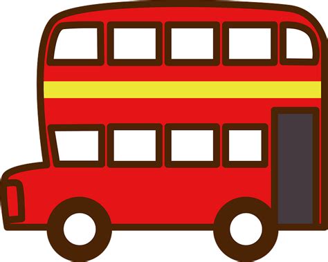 Doppeldecker-Bus clipart. Kostenloser Download. | Creazilla