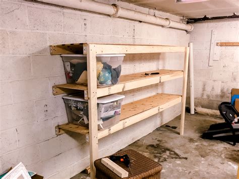 EASY DIY GARAGE SHELVES FOR $40 IN LUMBER