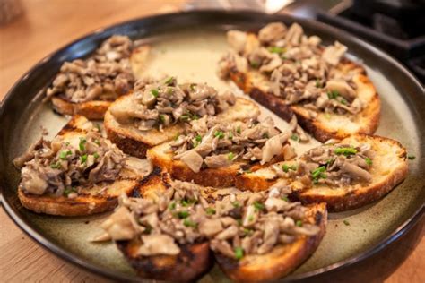 Hen of the Woods Mushroom Toast Recipe - Pamela Salzman