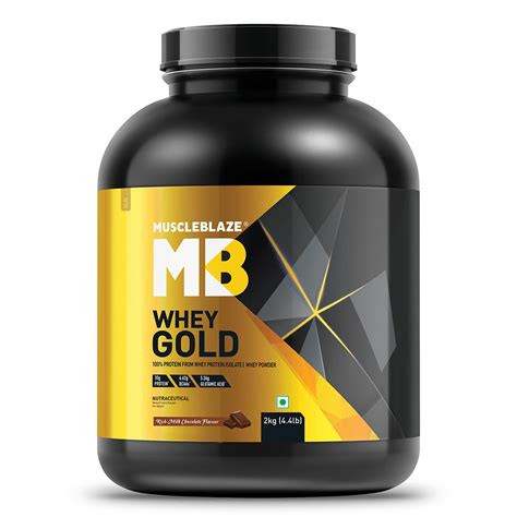 MB Whey Gold 100% Whey Protein Isolate 2Kg | Rich Milk Chocolate