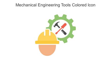 Mechanical Engineering Tools Colored Icon In Powerpoint Pptx Png And Editable Eps Format