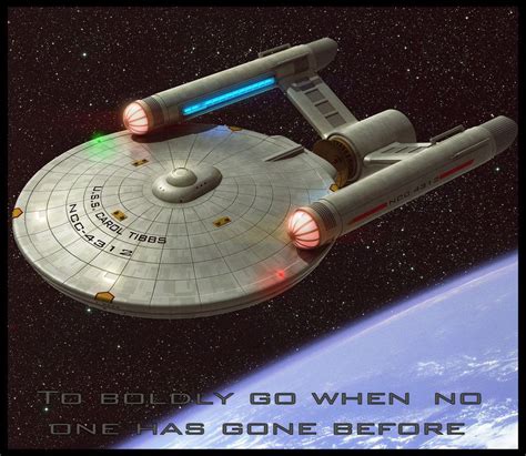 Star Trek TOS ship 3D Commission | Star trek ships, Star trek starships, Star trek