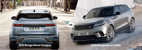 2021 Range Rover Evoque vs. Velar | SUV Price, Dimensions, Cargo Space