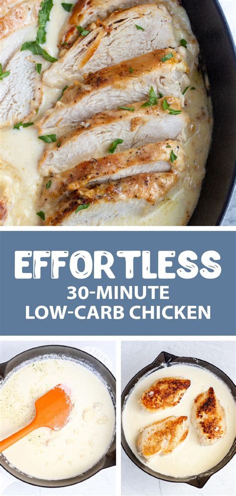 30-Minute Low-Carb Chicken - Momsdish | Low carb chicken, Quick meals ...