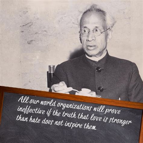 Quotes by Dr Sarvepalli Radhakrishnan