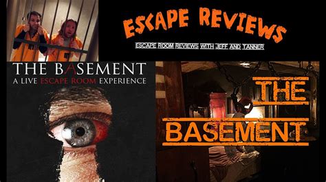 ESCAPE REVIEWS: ESCAPE ROOM REVIEWS - THE BASEMENT: THE BASEMENT LA - YouTube