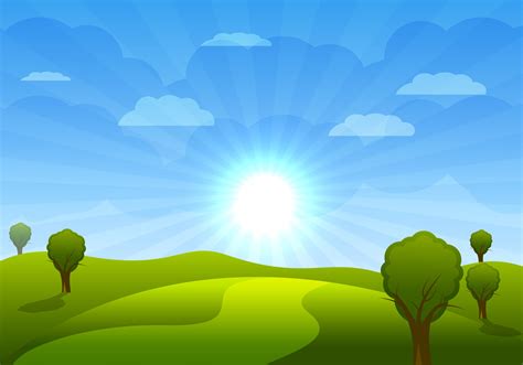 Cartoon Landscape Vector - Download Free Vector Art, Stock Graphics & Images