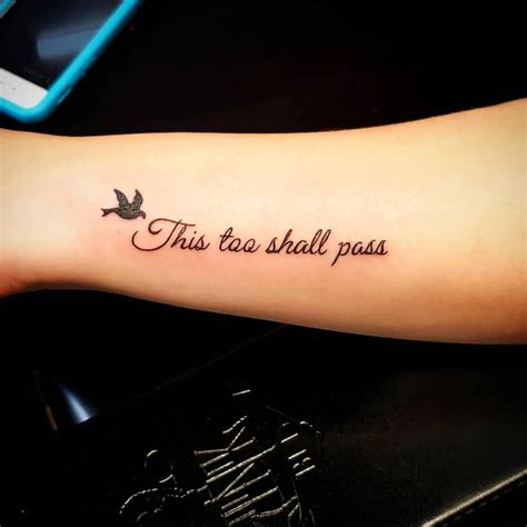 Top 112 Best “This Too Shall Pass” Tattoos - [2020 Inspiration Guide]