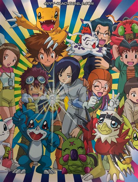 Digimon Adventure 02 Character Collection Poster