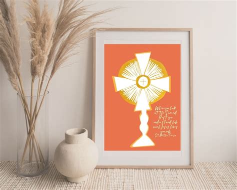 Blessed Sacrament Art Eucharistic Adoration Catholic Art - Etsy