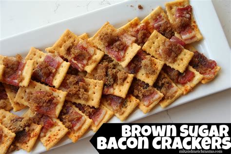 Recipe Club Crackers Bacon Brown Sugar