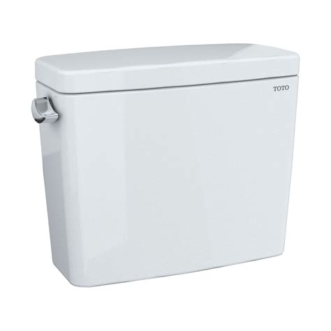 TOTO Drake 1.6 GPF Toilet Tank, Dual-Flush, WASHLET+ Auto Flush Compatible, Cotton White ...