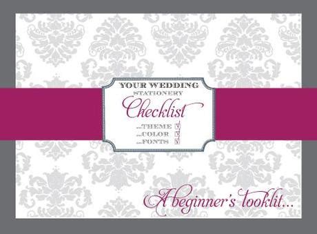 Your Wedding Stationery Checklist - Paperblog