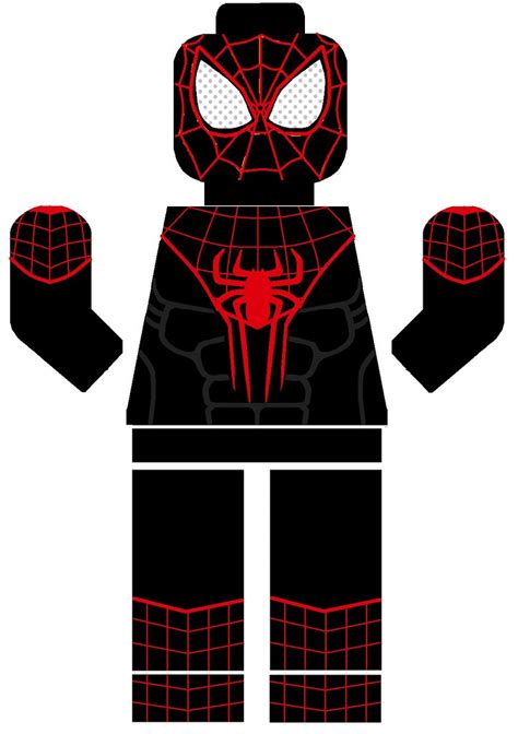 lego ultimate comics spiderman miles morales decal variant… | Flickr