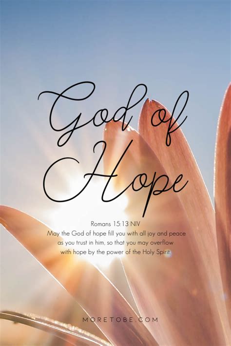 God of Hope | Encounter God #24 - More to Be