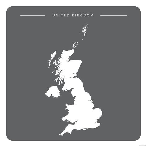 White UK Map Vector in Illustrator, SVG, JPG, EPS, PNG - Download | Template.net