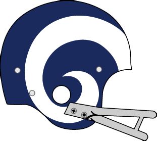 Los Angeles Rams Helmet Logo | Nfl football helmets, Nfl football art, Helmet logo