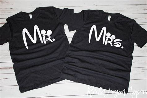 20 Matching Disney Couples Shirts For Your Honeymoon | Matching disney ...