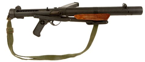 Deactivated Sterling MK5 L34A1 silenced submachine gun - Modern Deactivated Guns - Deactivated Guns