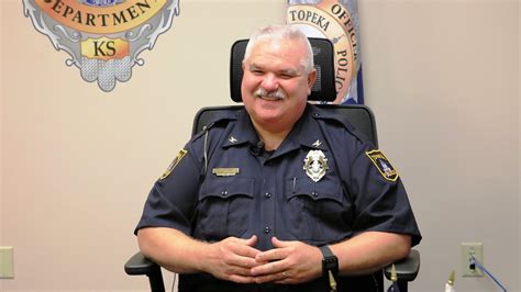 Topeka Police Chief Bill Cochran talks COVID-19 and the police ...