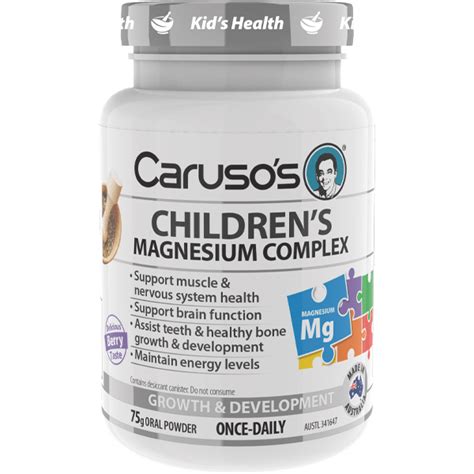 Children's Magnesium Supplement#N#– Caruso's Natural Health