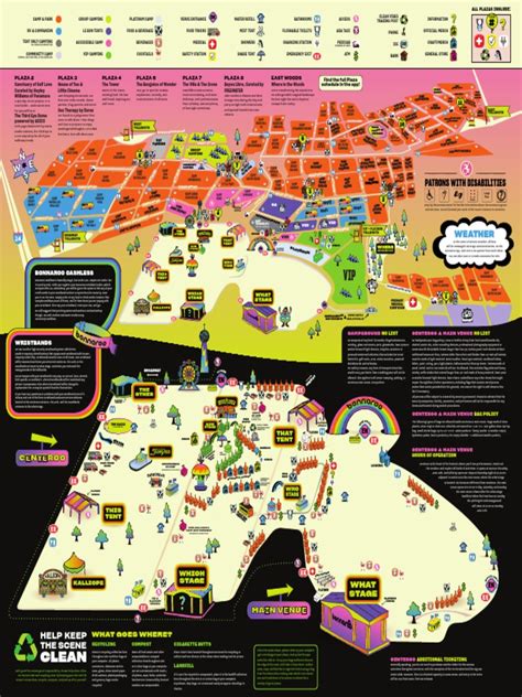 Bonnaroo Map 2019 | Leisure