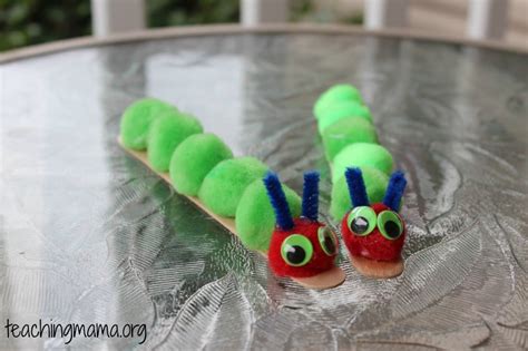 Caterpillar and Butterfly Crafts