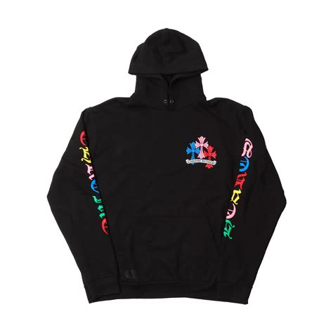 Chrome Hearts Multi Color Cross Cemetery Hoodie - Chrome Hearts