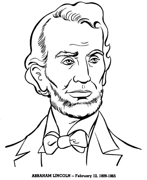 Abraham Lincoln Coloring Pages - Best Coloring Pages For Kids