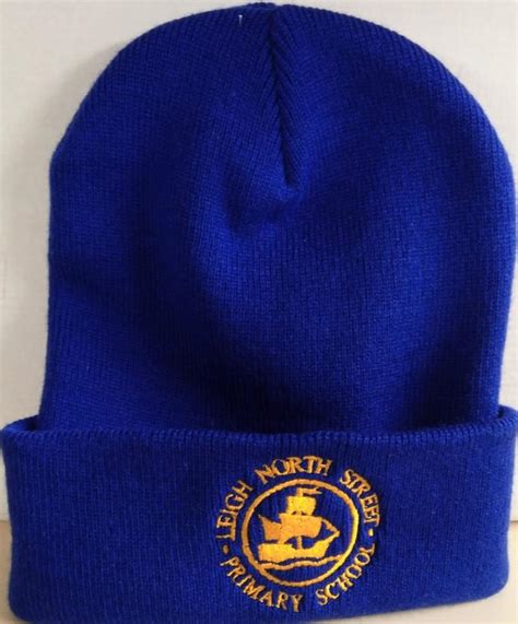 Leigh North Street Primary School - Woolly (Beanie) Hat with School Logo Schoolwear Centres ...