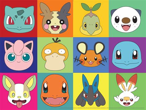 Pokemon Faces, 400 Pieces, Buffalo Games | Puzzle Warehouse