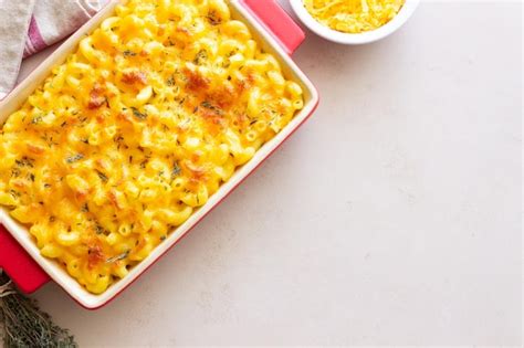 Premium Photo | American dish mac and cheese national cuisine ...