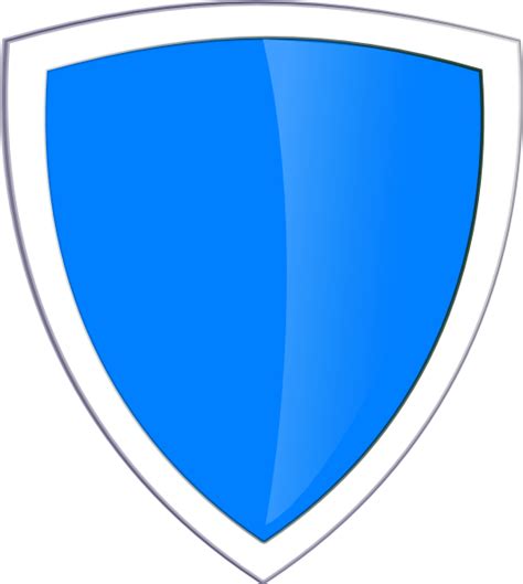 Blue Shield Clip Art Transparent HQ PNG Download | FreePNGImg