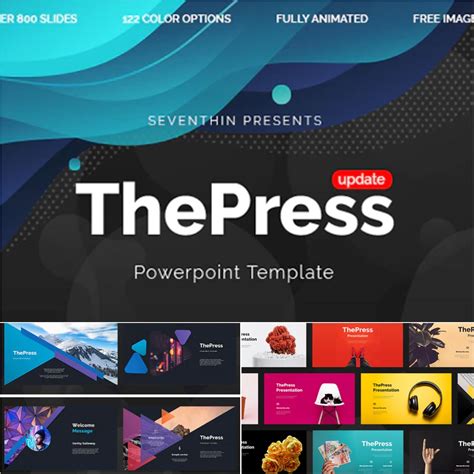 The Press – Animated Powerpoint Template | Free download