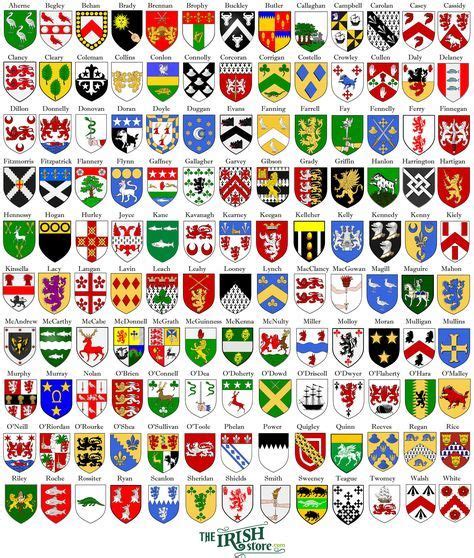 Something For The Weekend. Find Your Irish Coat of Arms. - The Irish ...