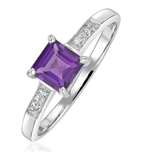 Amethyst Engagement Rings | The Diamond Store