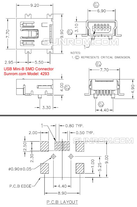 Usb Mini B 5 Pin Wiring Diagram - Science and Education