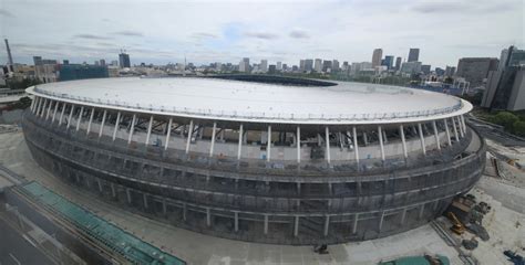 Tokyo 2020: Olympic Stadium's roof complete – StadiumDB.com