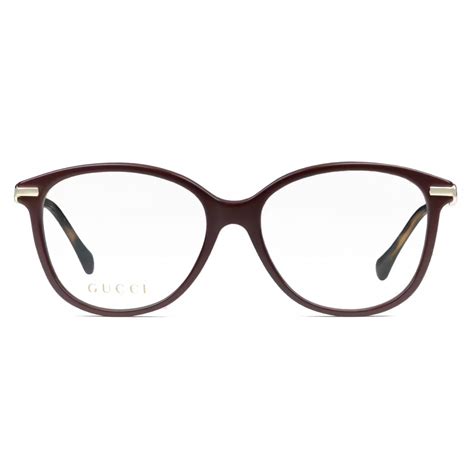 Gucci - Cat-Eye Frame Optical Glasses - Brown Gold - Gucci Eyewear ...