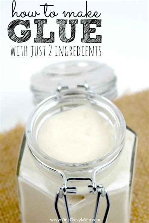 How to Make Glue - Only 2 Ingredients for Homemade Glue!