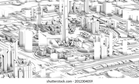 Dubai City 3d Render 8k Aerial Stock Illustration 2012304059 | Shutterstock