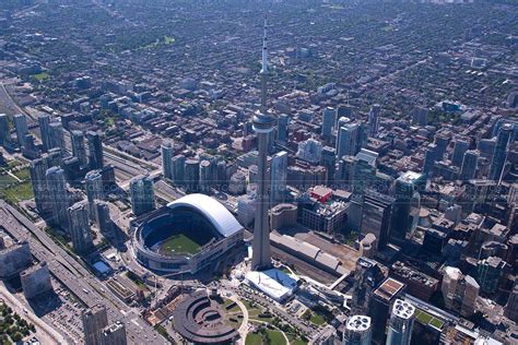 Aerial Photo | Toronto's Entertainment District