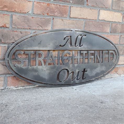 Custom Metal Sign Personalized Metal Art