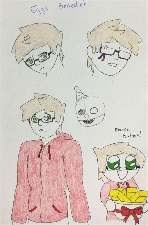 Eggs Benedict FNaF by RussetBramblePelt on DeviantArt