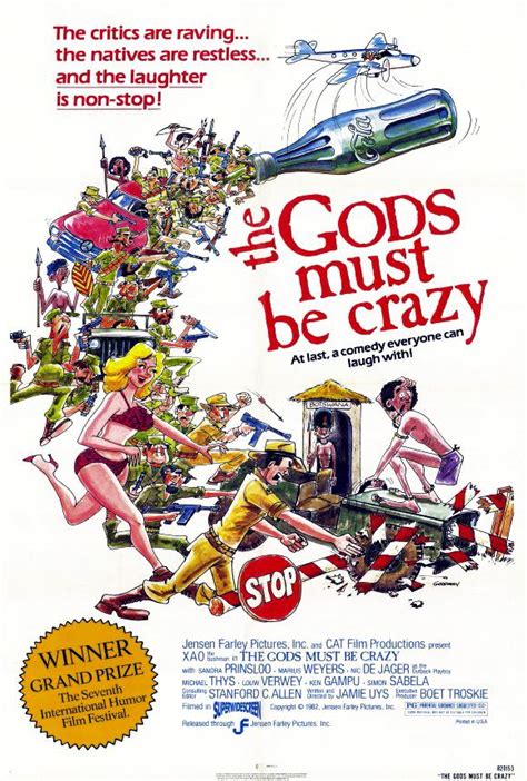 The Gods Must Be Crazy (1980) movie posters