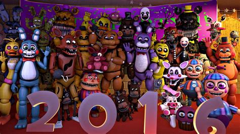 (SFM FNAF) Happy New Years! by Detective-Puppet on DeviantArt | Fnaf ...