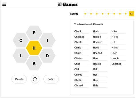 New York Times Spelling Bee Helper — Ben Willenbring