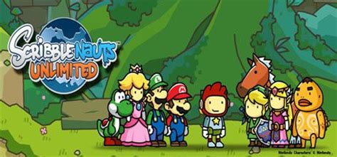 Scribblenauts Unlimited to Feature Nintendo Characters : Game Over Online