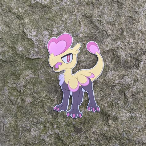 Shiny Jangmo-o sticker Holo and Matte Pokemon Sticker | Etsy